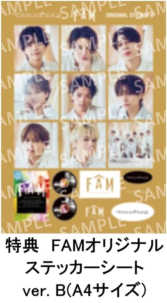 [新品未開封]timelesz FAM 3形態セット(Blu-ray) Amazon.co.jp: 【3形態Blu-rayセット】timelesz FAM (初回限定盤