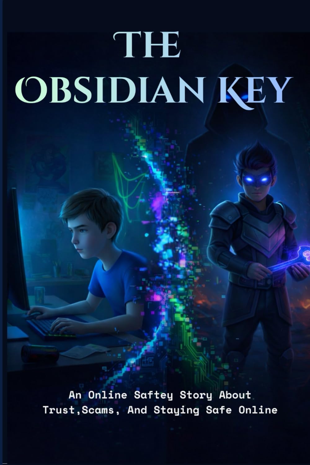 The Obsidian Key: An Online Safety Story for Kids: Featuring Safe Gaming Lessons, Scam Awareness Games, and Discussion Guides (A Children's Book to Staying Safe Online)