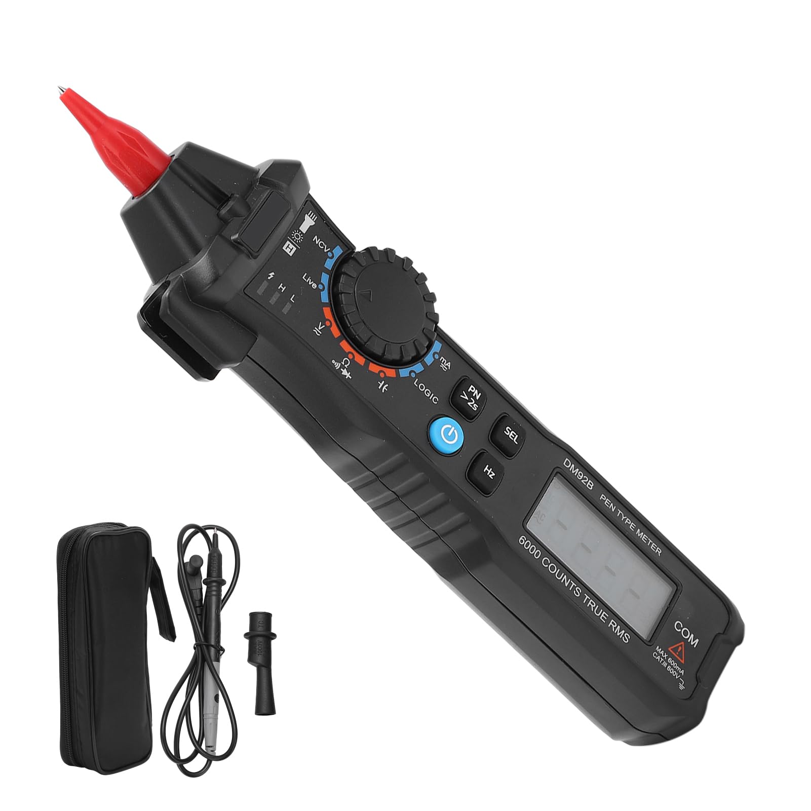 Outil d'essai numérique de multimètre portable DM92B avec la grande précision pour les électriciens et les laboratoires