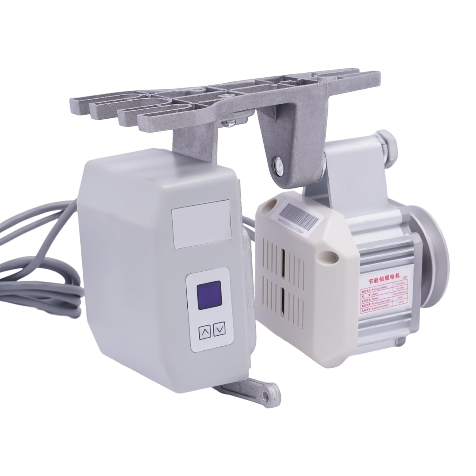 COYEUX Motore per Macchina da Cucire, servomotore brushless Silenzioso da 550 W, con Set di Elementi di Fissaggio, per Macchina da Cucire Industriale 220 V