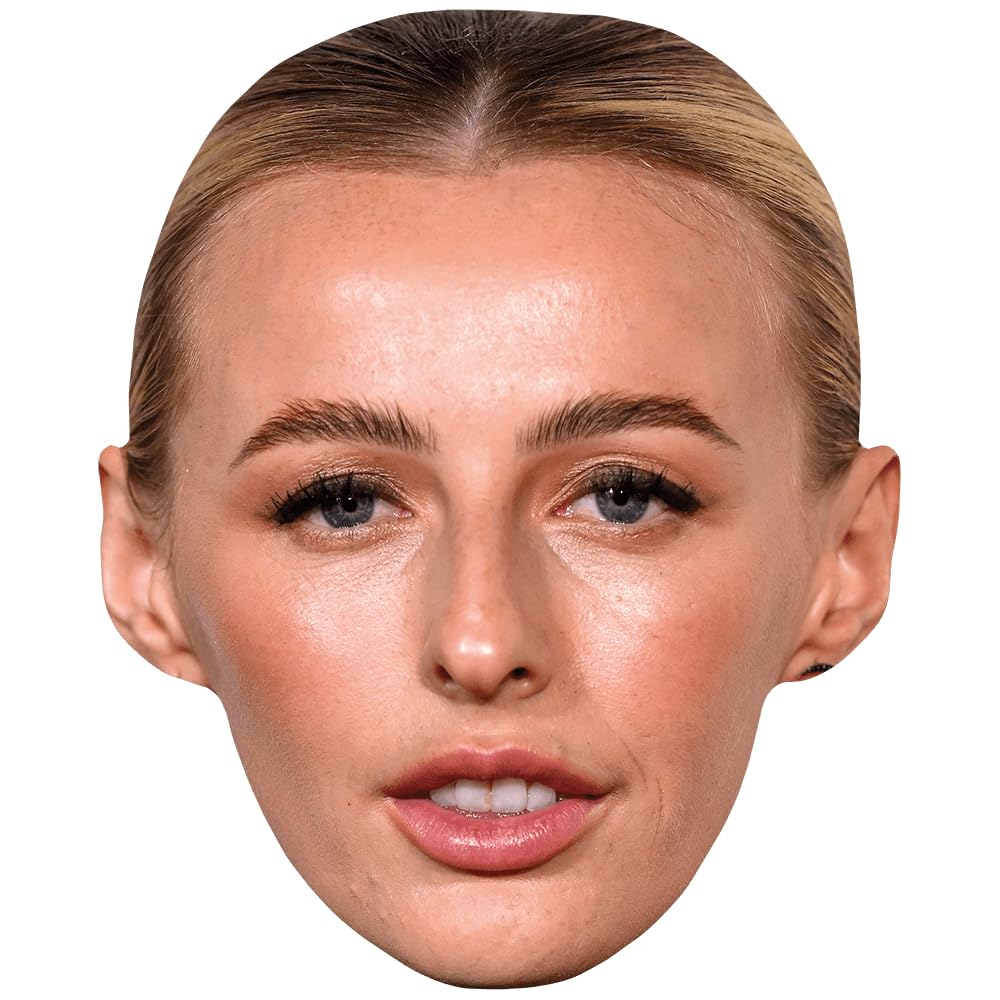 Chloe Kelly (Makeup) Celebrity Mask, Flat Card Face, Fancy Dress Mask