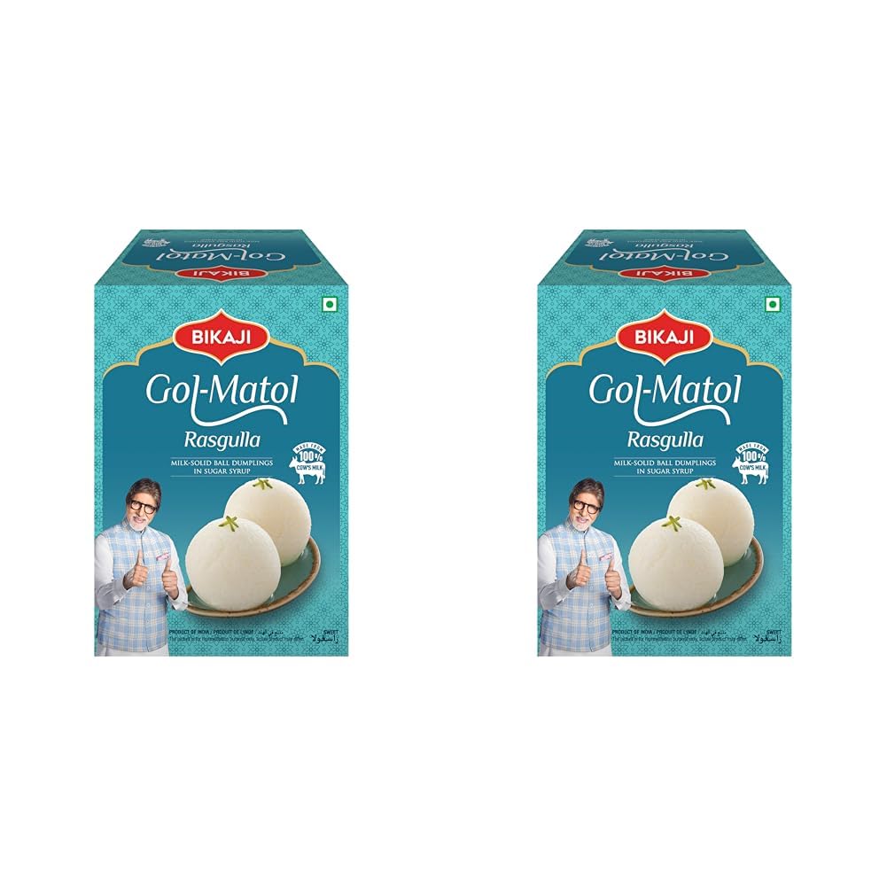 See full amazon price history chart for Bikaji Gol Matol Rasgulla - Soft, Fluffy & Juicy Bengali Rasgullas | Rosogolla | Fresh Local Milk | State of the Art Manufacturing | Tin Can Sealed for Freshness | 1.25 kg Pack (Pack of 2) Bikaji Gol Matol Rasgulla - Soft, Fluffy & Juicy Bengali Rasgullas | Rosogolla | Fresh Local Milk | State of the Art Manufacturing | Tin Can Sealed for Freshness | 1.25 kg Pack (Pack of 2) (B0D7Z94JT2) Amazon Price History, Amazon Price Tracker