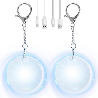 LYDODOKA 2Pcs Purse Light Handbag Light, Light Up Purse Glow Heart Light, Mini Purse Lamp, LED Automatic Sensor Purse Ligh...