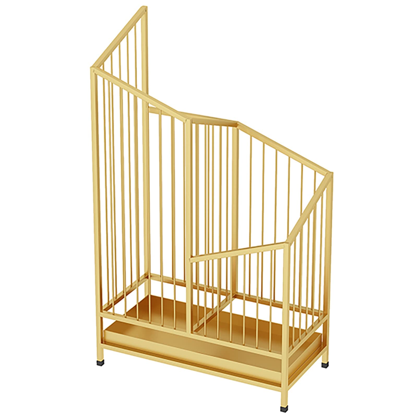 Umbrella Stands,Double Grid Umbrella Rack,Multi-Purpose Metal Umbrella Holder with Removeable Drip Tray,Forshop/Hall/Hallway/Living Room/Hotel