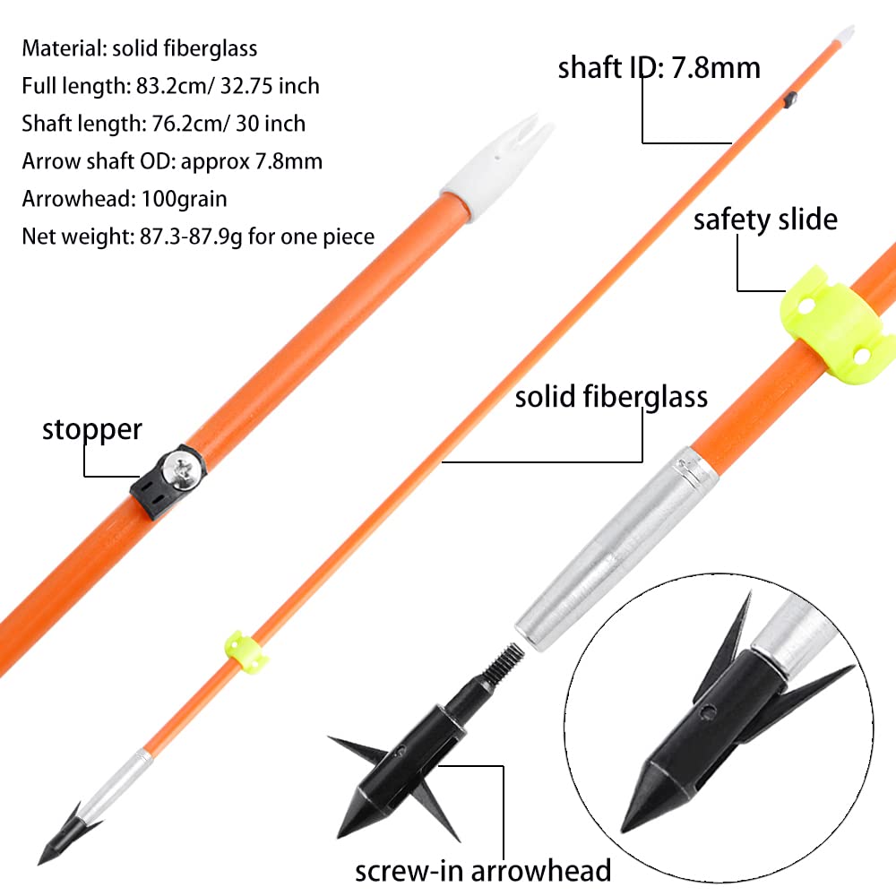 Moulinet De Pêche à L’arc Pour Arc à Poulies / Kit De Moulinet A Arc Recourbe 40m