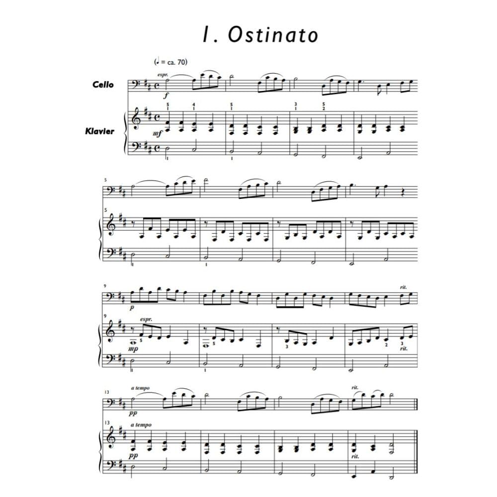 Pictures für Cello und Klavier Band 1 und Band 2 (ACM 219, ACM 229) + Soundman-Notenheft + 2 Pianobleistifte (Starterset)