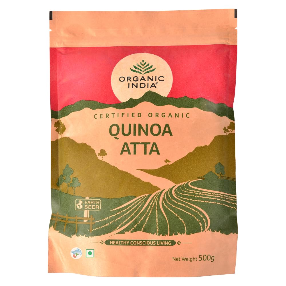 Organic India Quinoa Atta Nutritious Food (500 g) (B07FS3FSJV) Amazon Price History, Amazon Price Tracker