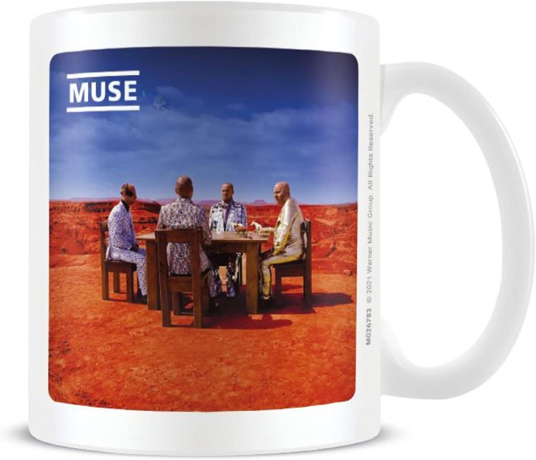 Pyramid InternationalPyramid International Muse Mug in Presentation Gift Box (Black Holes and Revelations Design) 11oz Ceramic Mug - Official Merchandise, MG26783