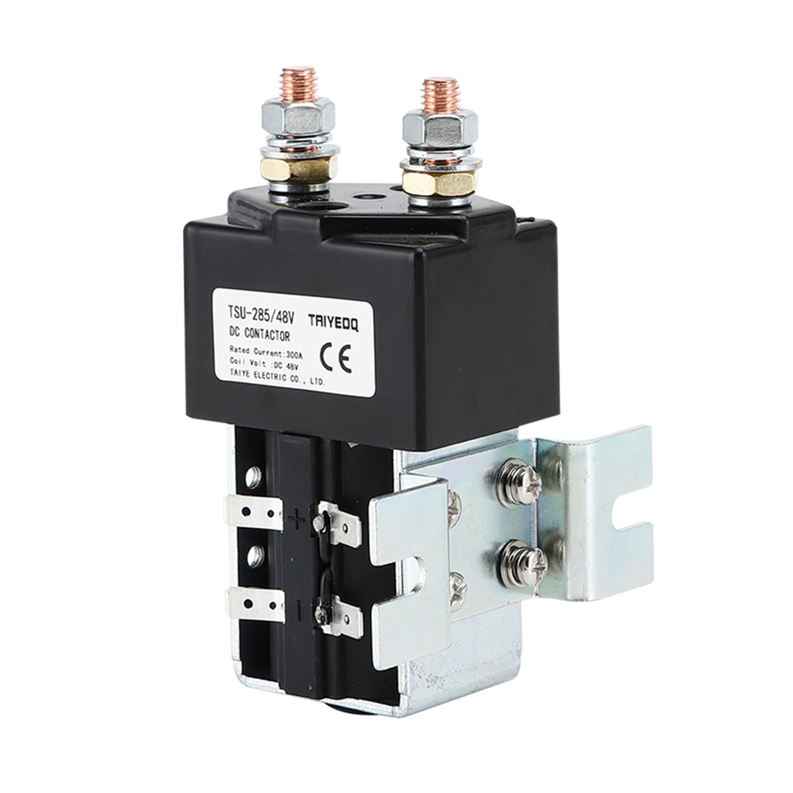 Contactor 300A 12VDC 24V 36V 48V 60V 72V Uso for maquinaria de ingeniería Batería Coche Carretilla elevadora eléctrica DC(48v)