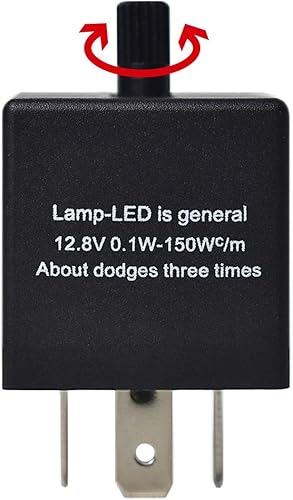 Miniatura 7 de 0031 CF14 Relé intermitente LED de 3 pines intermitentes electrónicos de señal de giro para luces LED Hyper Blink Flash sin problema de flash 1 unids