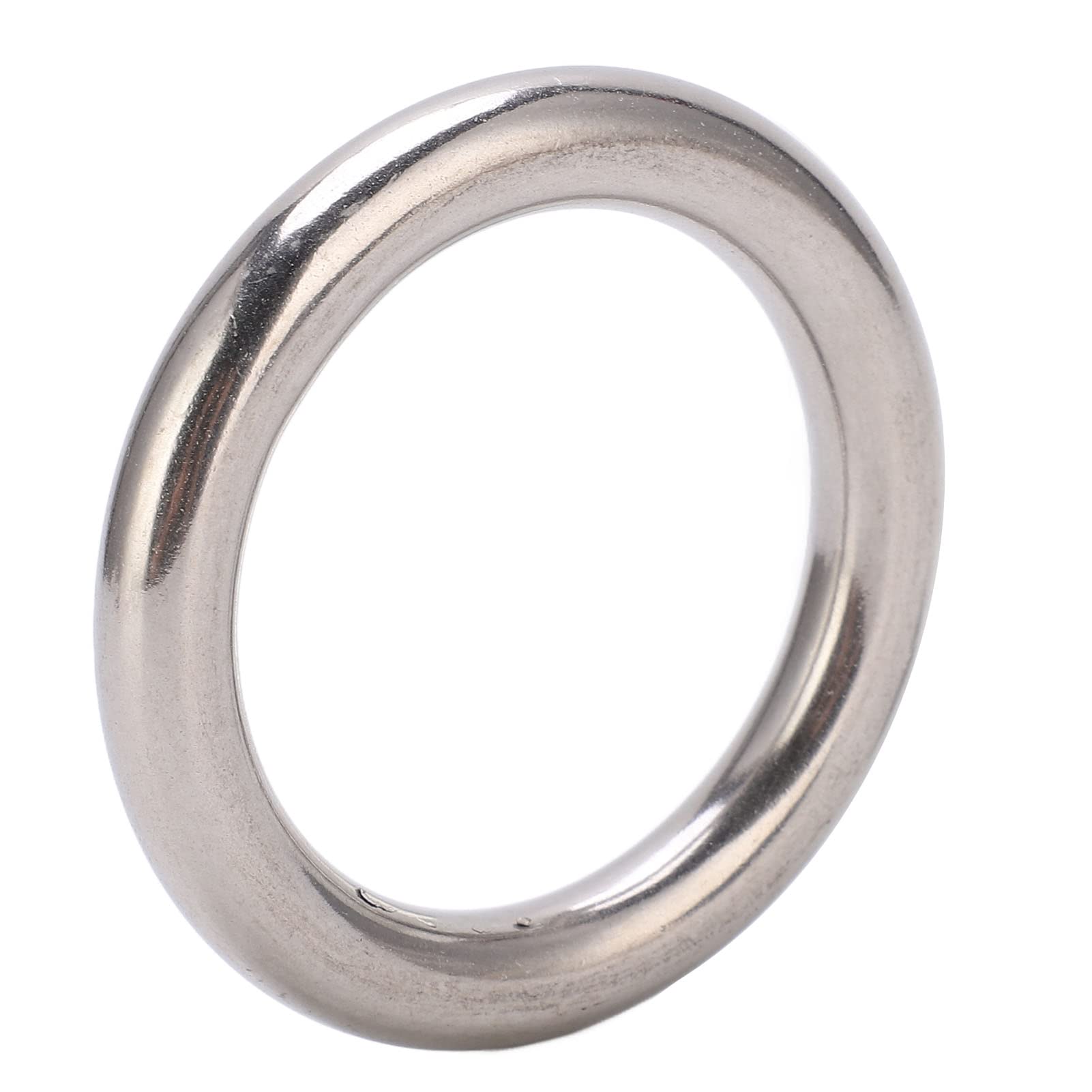 Anneaux Métalliques à Haute Résistance en Acier Inoxydable pour la Plongée, Petits Anneaux en Inox (10pcs, 50mm)
