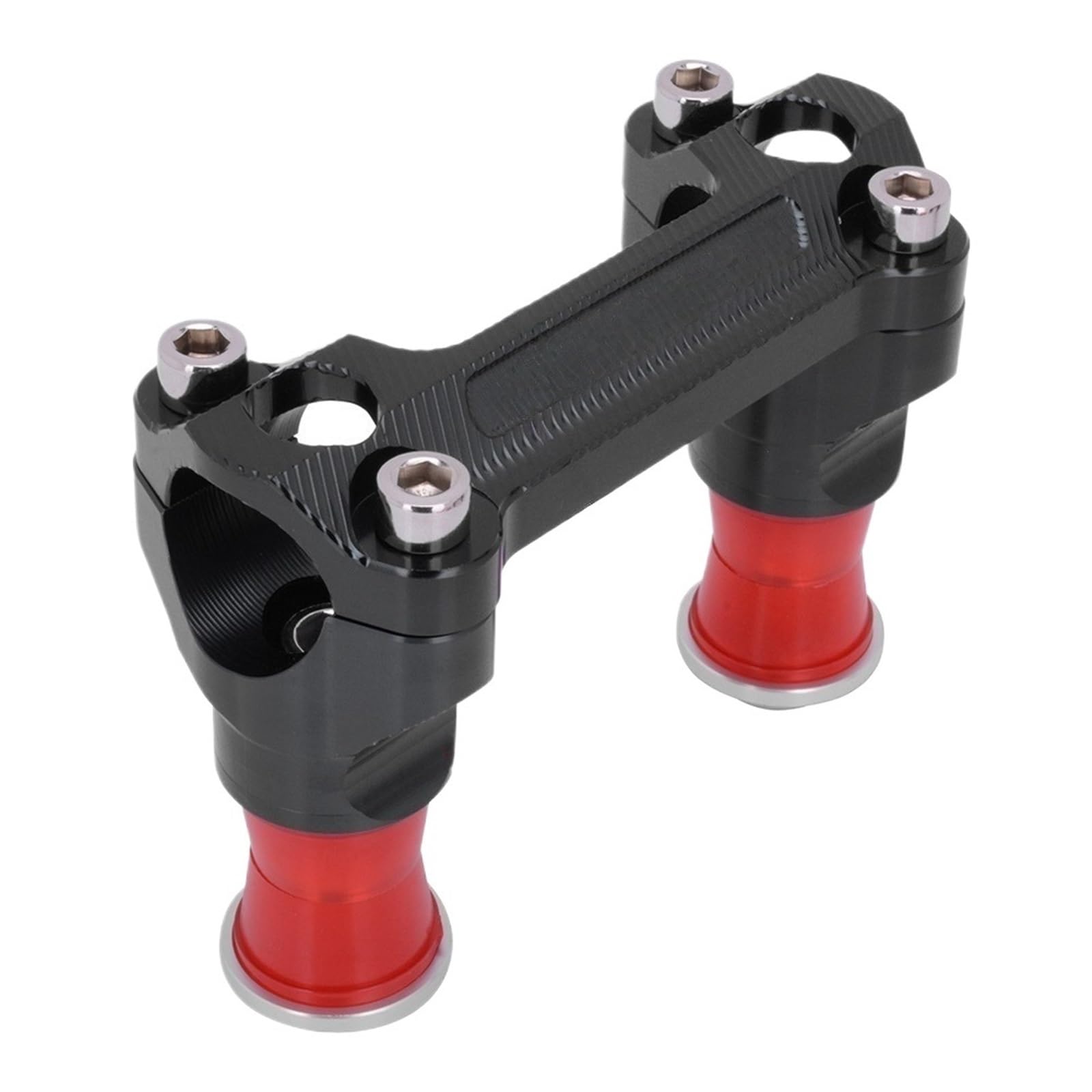 NADCFN Motorcycle CNC Handlebar Riser Mount Clamp Fit For SX Accessories Handlebar Riser(Black)