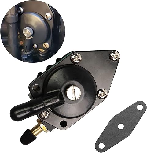 Miniatura 4 de Bomba de combustible fuera de borda 18-7352 con junta Bomba de combustible Evinrude 438556 433390 385784 Compatible con Johnson Evinrude 25-140HP