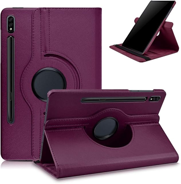KATUMO Case for Samsung Galaxy Tab S7/S8 11-Inch (2020/2022), Rotating Leather Cover for Galaxy Tablet S7/S8 11" (SM-T870/T875 SM-X700/X706)