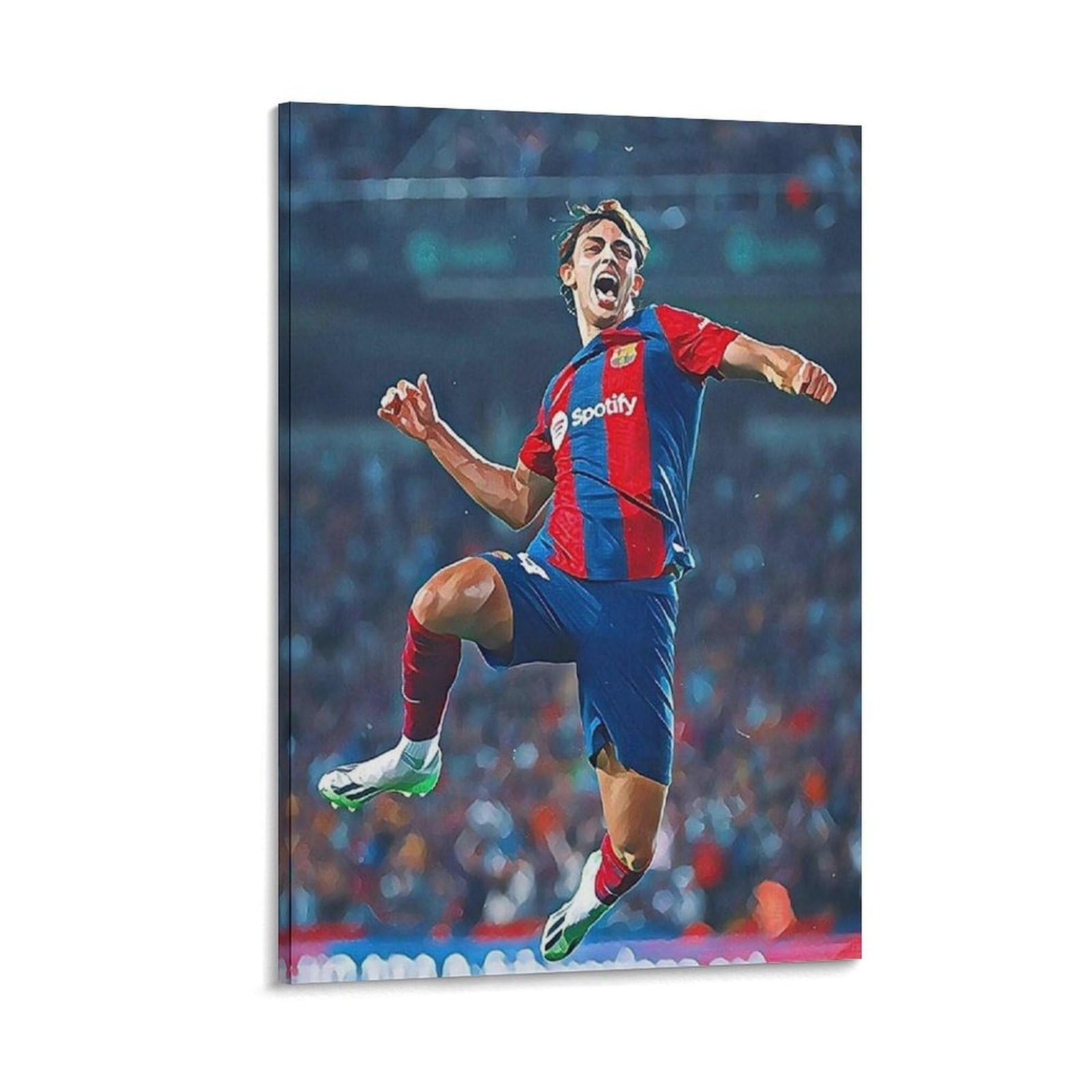 ASUIU Joao Felix Canvas Poster Posters Wall Art Painting Canvas Prints Decor Poster Artworks 24x36inch(60x90cm)