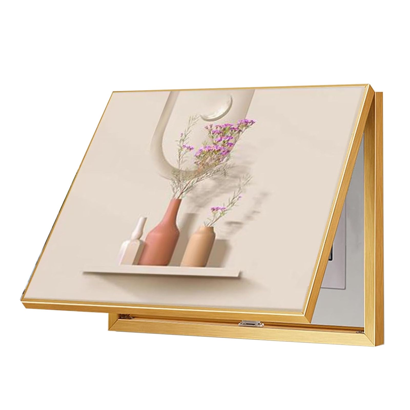 Quadro Decorativo della Scatola di Distribuzione Copertura Contatore Elettrico Pittura Decorativa for Pittura Decorazione Nascondi Dipinti Contatore,05,Hydraulic 30 * 40cm