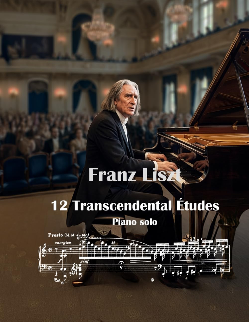 12 Transcendental Études: Piano solo