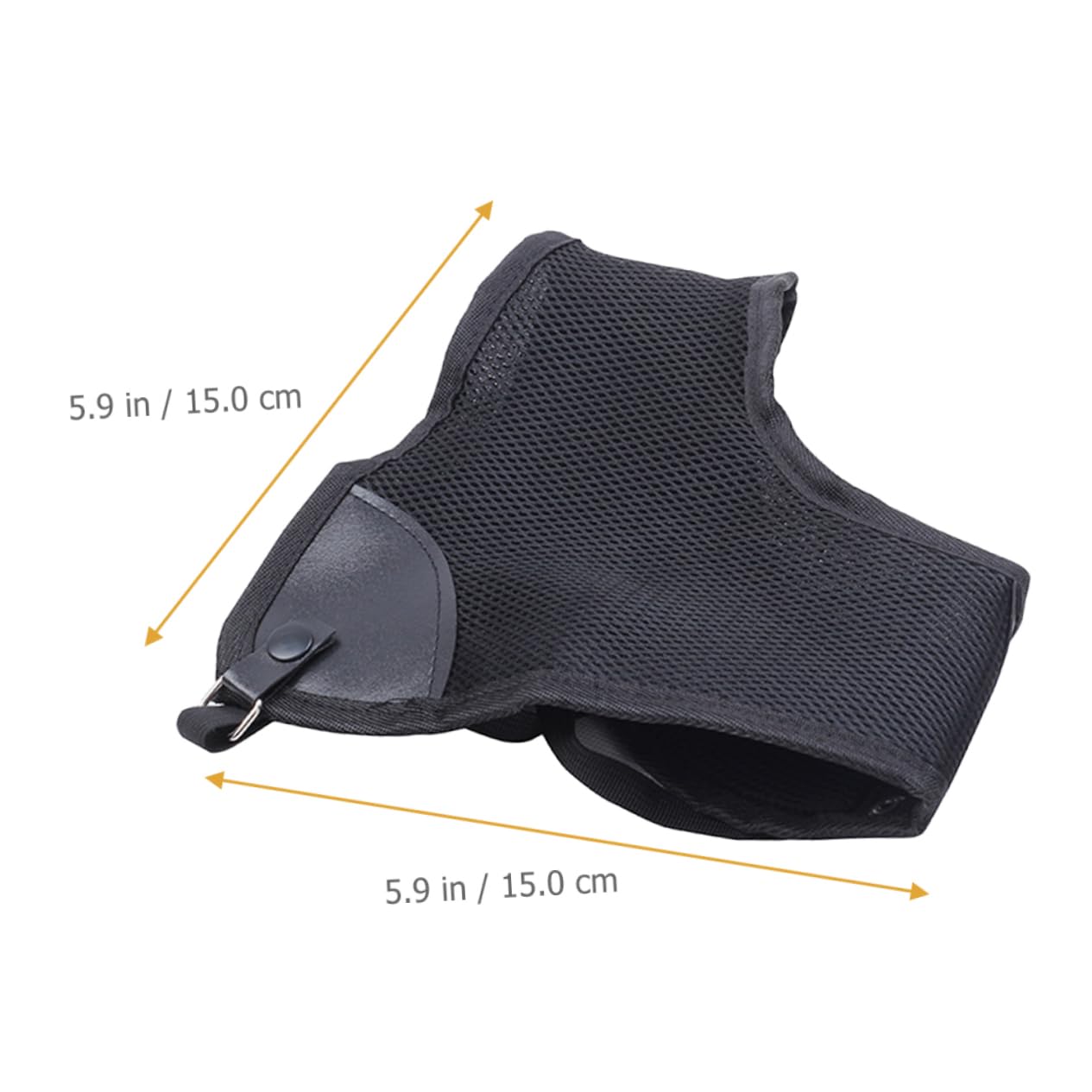 POPETPOP Archery Protective Gear Traditional Chest Guard Adjustable Archery Arm Guards for Adults Mesh Leather