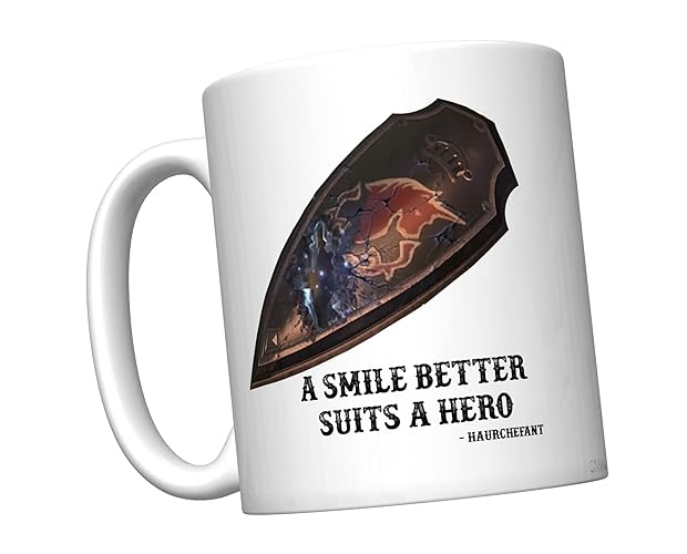 A Smile Better Suits A Hero Coffee Mug