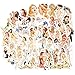 Produktbild HUNJI Girl Stickers Decal for Snowboard Luggage Car Styling Laptop Waterproof Beauty Girl Skateboard Sticker Toy Gift 100Pcs