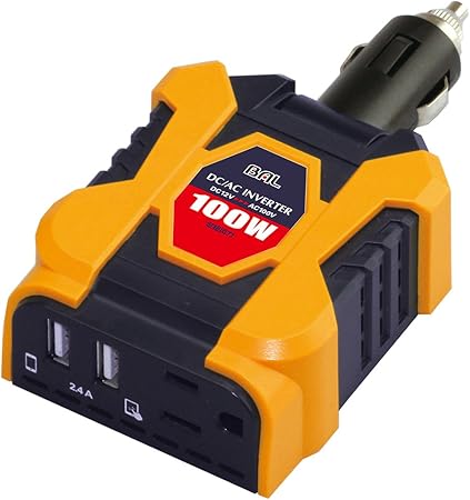 Amazon Bal 大橋産業 Dc Acインバーター 矩形波 Dc12v車専用 定格出力 100w 2801 車 バイク 車 バイク