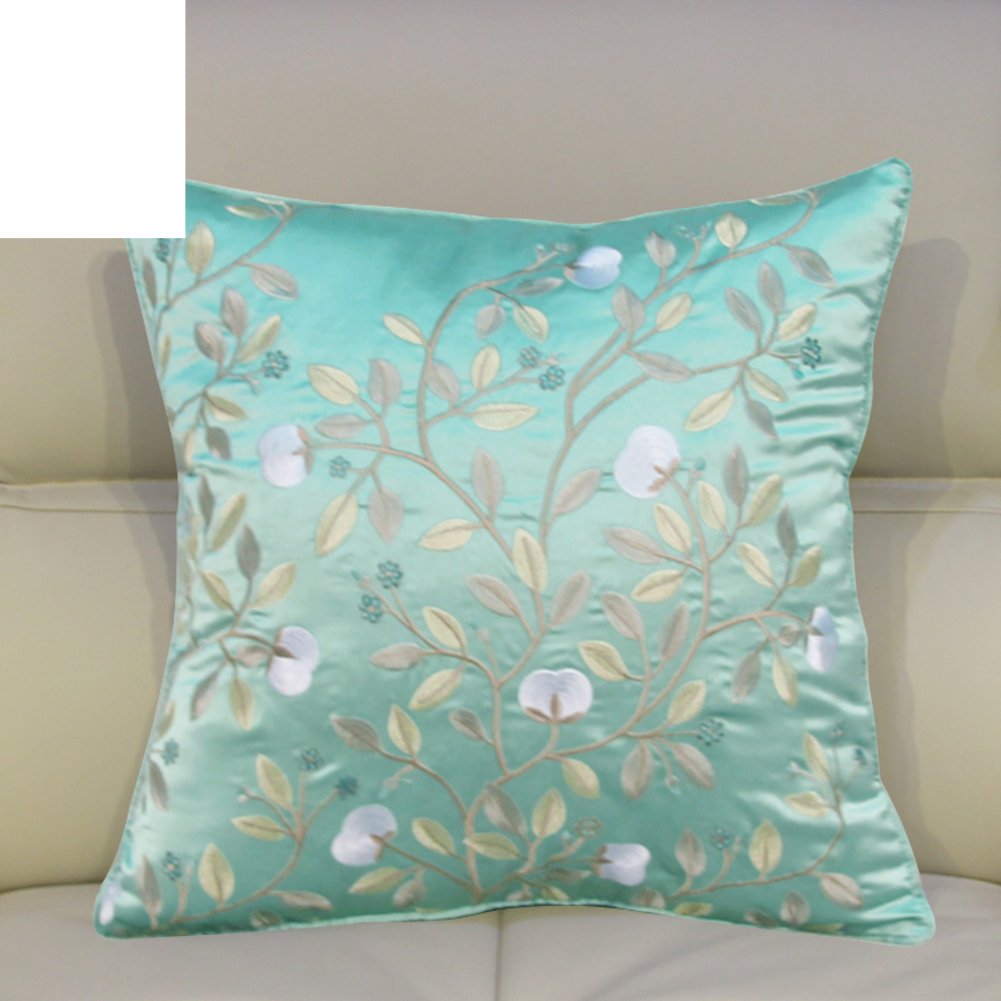 Coussin de style pastoral 60x60cm en coton PP pour canapé salon