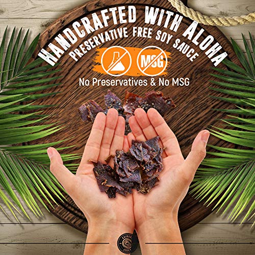 Kaimana Jerky Ahi Tuna 4 Pack Variety Bundle - All Natural & Wild Caught Tuna Jerky. Made In Usa. 18G Protein & Good Source Of Omega-3'S #TOP6