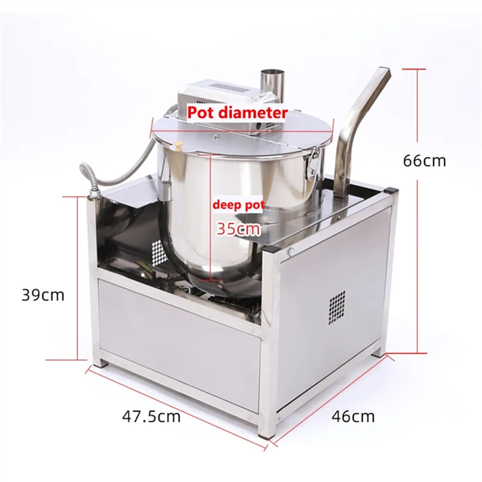 macchina per pop corn Macchina for popcorn Riscaldamento elettromagnetico for a gas commerciale for con riscaldamento elettrico per uso familiare