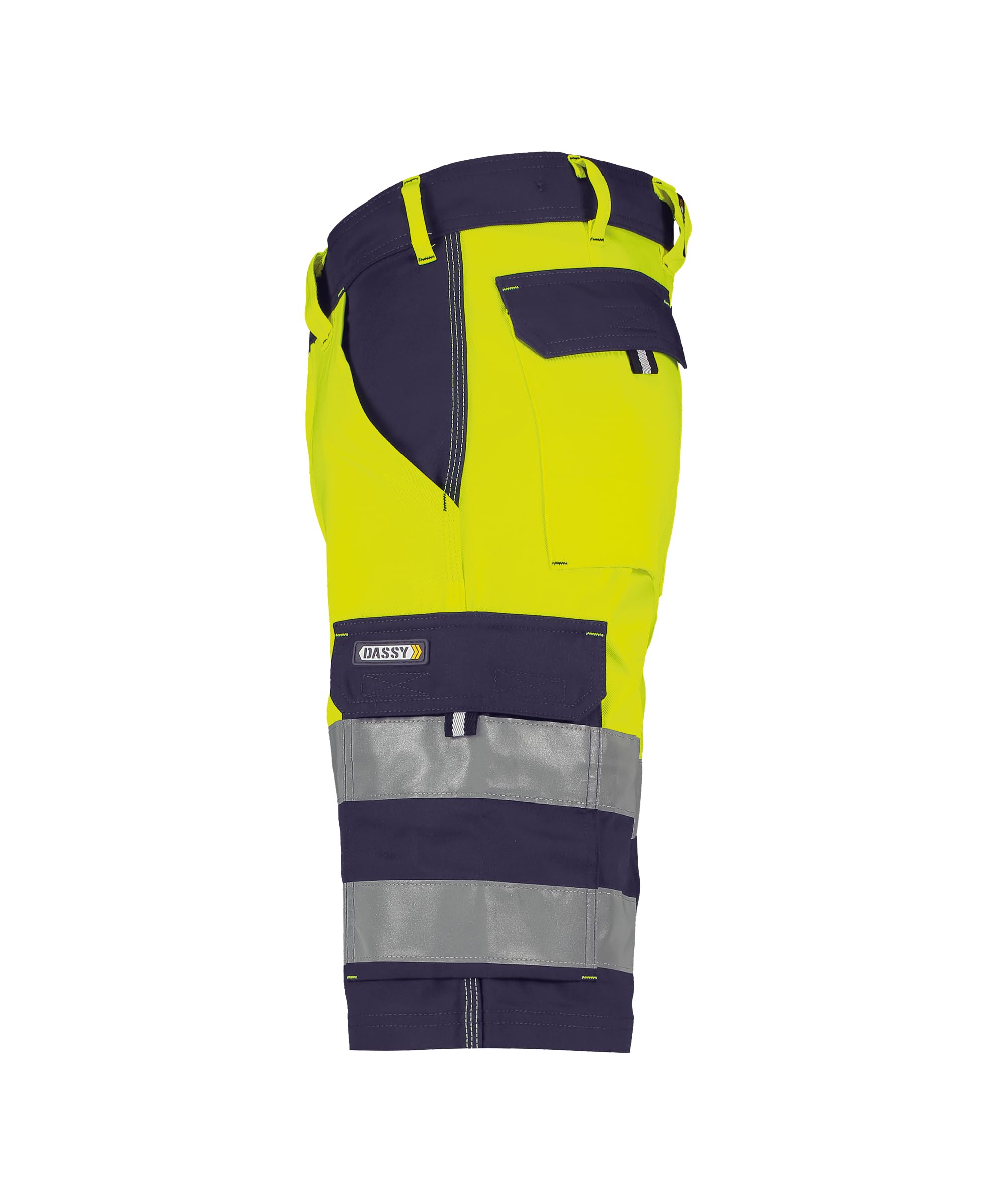 DASSY® Venna DASSY® Venna Bermuda haute visibilité - taille 42 - MARINE/JAUNE FLUO