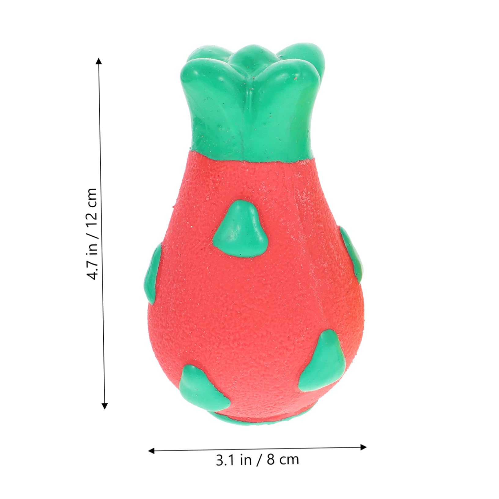 Sosoport 8pièces Jouets à Mâcher pour Chiens Jouets Sonores Molaire Accessoires pour Chiens De Petite Et Moyenne Pineapple Dragon Fruit