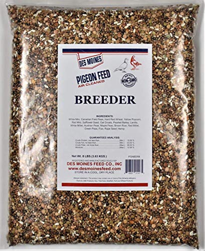 Des Moines Wild Bird Feed Breeder Pigeon Mix (15%) (8)