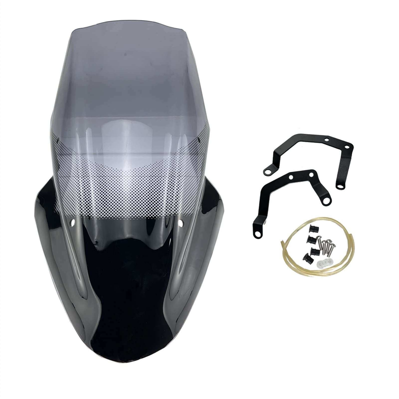 spoiler na przednią szybę motocykla Osłona Przedniej Szyby Motocykla Deflektor Protector Dla K&awasaki Dla Z 650 2017-2019 Owiewka Motocyklowa Reflektor Przedniej Szyby Spoiler GBHPMTVC