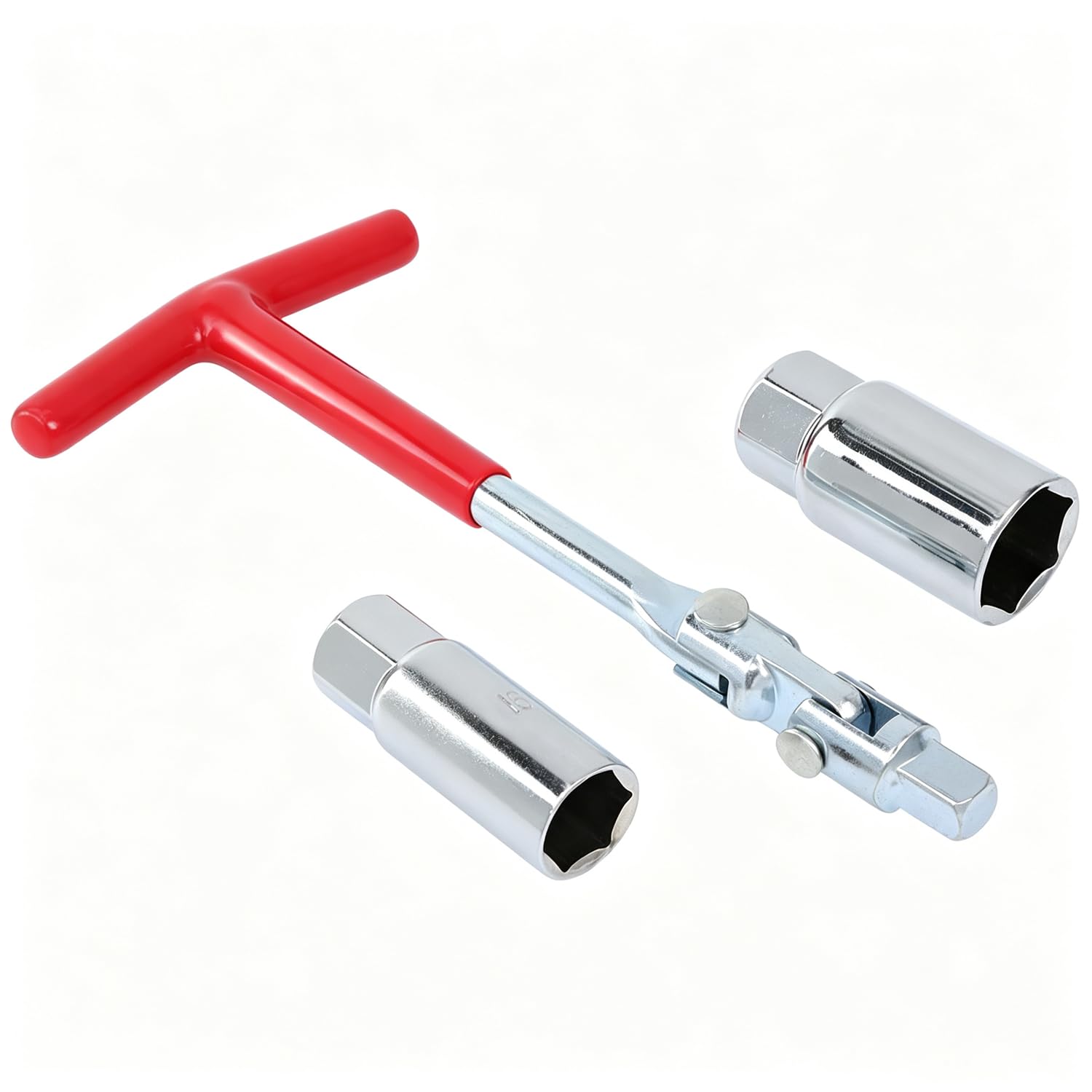 Spark Plug Socket Wrench T-Handle 5/8" (16mm) &amp; 13/16" (21mm)