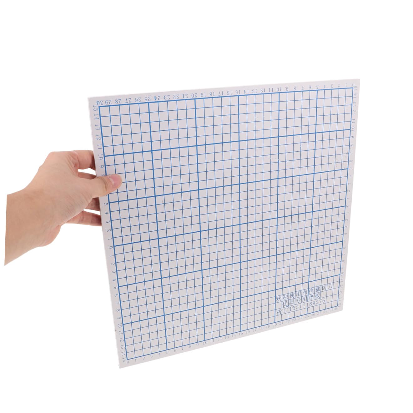 Tappetino di ricambio per griglia di taglio in PVC ad alta durezza per macchina da taglio, per trapuntatura precisa di tessuti, 32x32x0,6 cm/12,6x12,6x0,2"