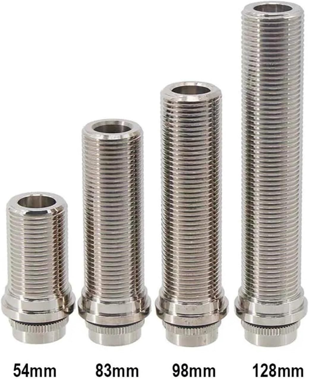 Brewing Accessories Chrome Plated Beer Tap Faucet Shank with 8mm Barber Elbow Homebrew Kegging Parts DIY Kegerator Jockey Box Accessories Brewing Accessories(98mm Shank)