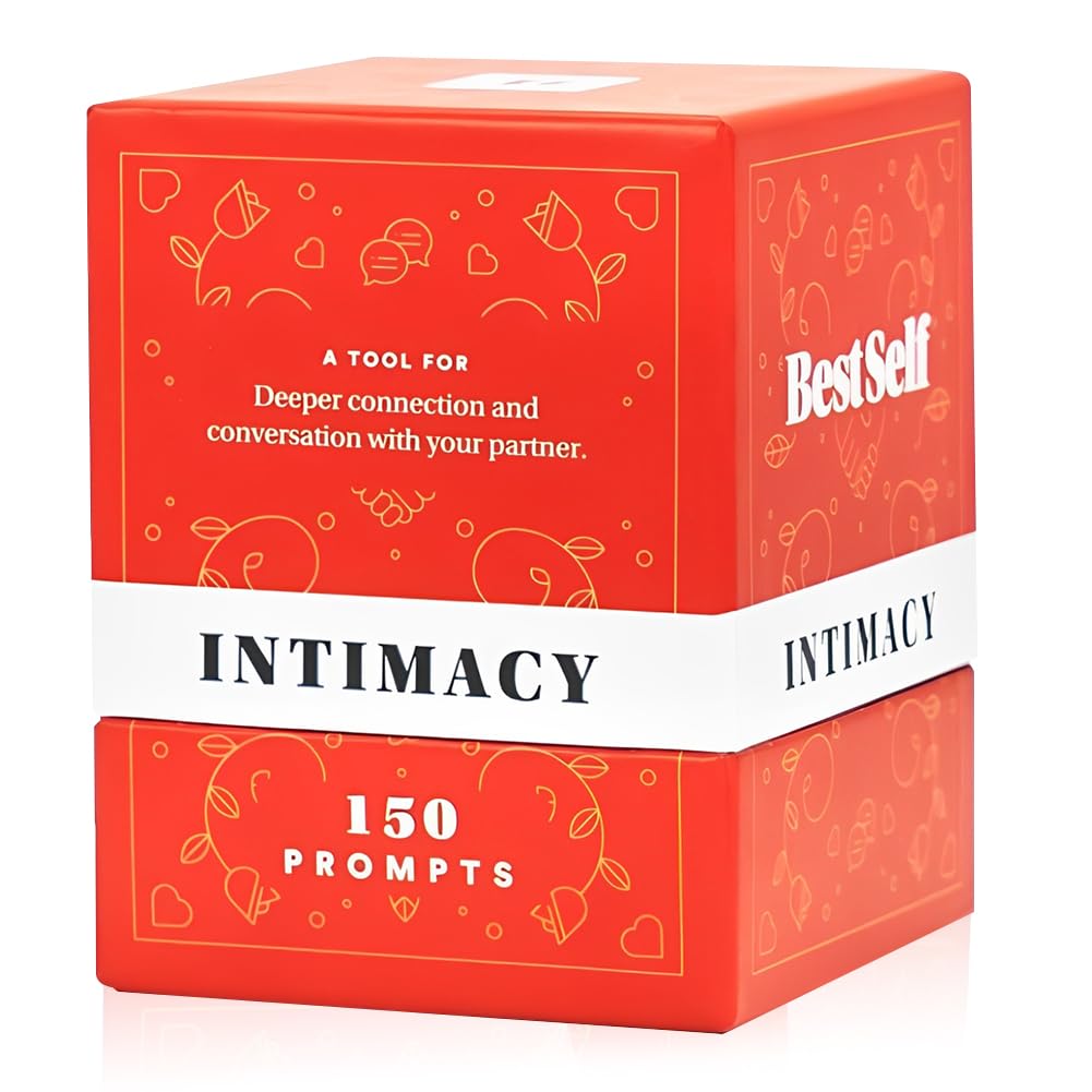 KAOVCXR Couples Card Game, 150 Intimacy Deck for Deeper Connection, Fun & Passion! Strengthen Relationships with Engaging Questions & Exciting Challenges – Perfect for Date Nights