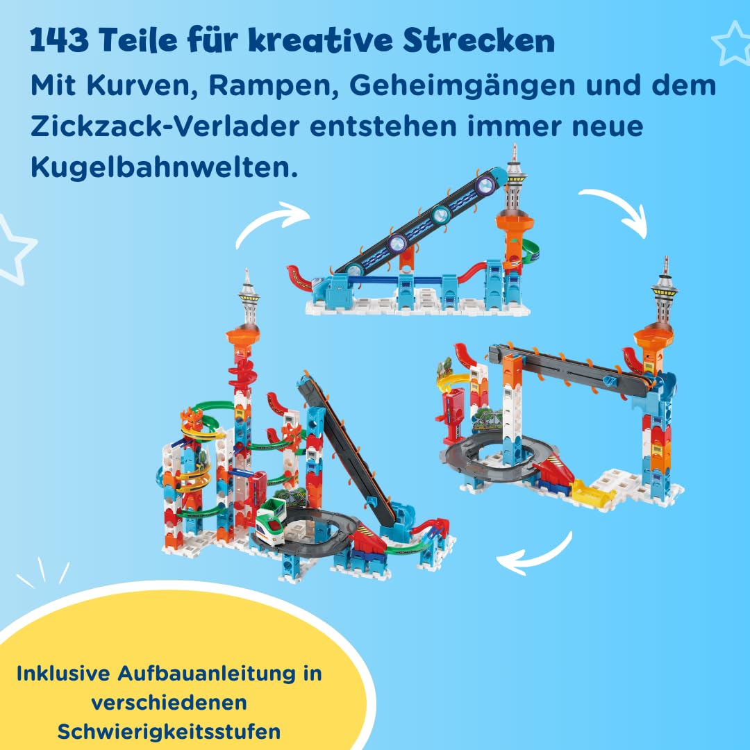 VTech Marble Rush Super Sky Tower Set XL300 E – Kugelbahn