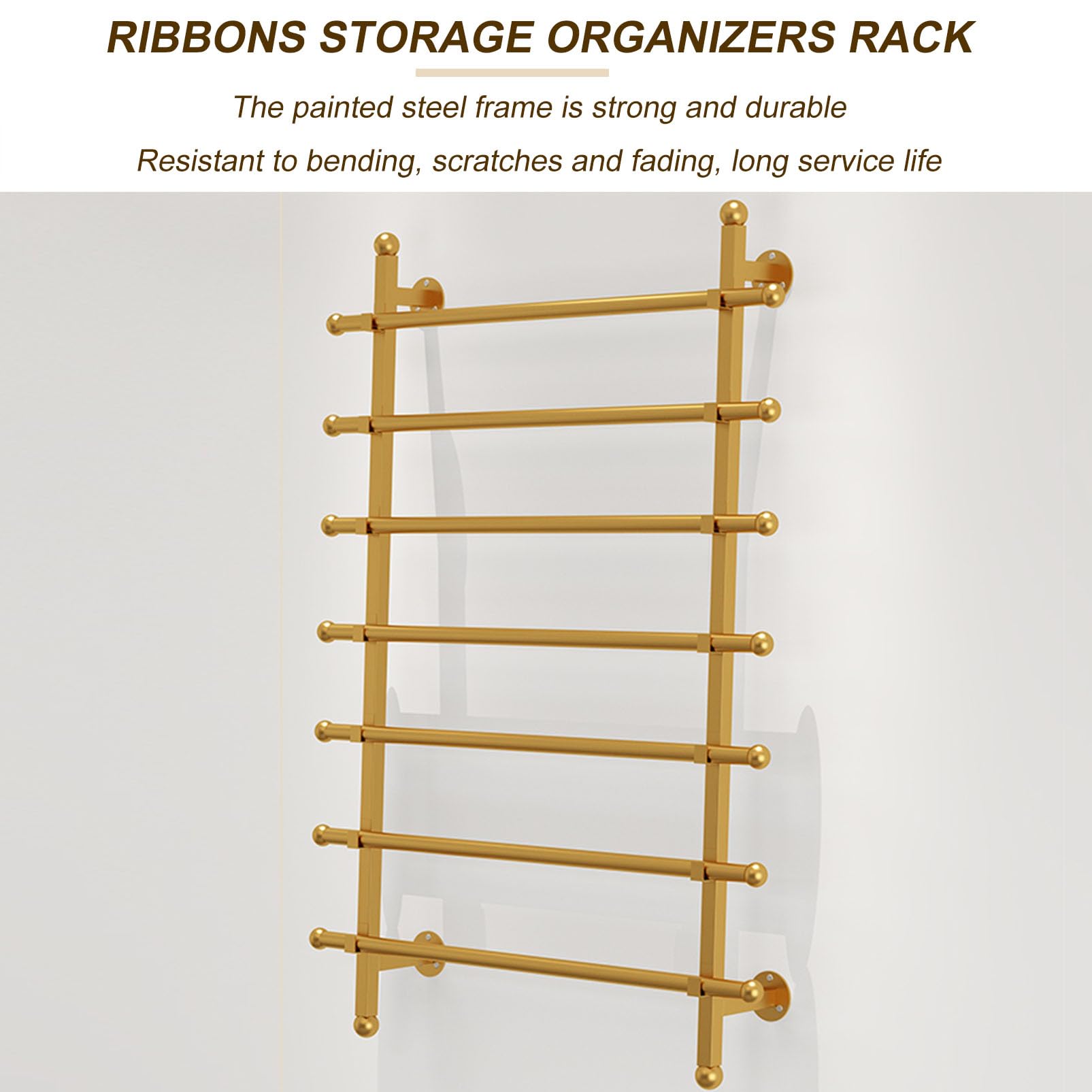 Soporte multifuncional para colgar en la pared, para bufandas, para envolver regalos, pañuelos, corbatas y bufandas, para tiendas minoristas