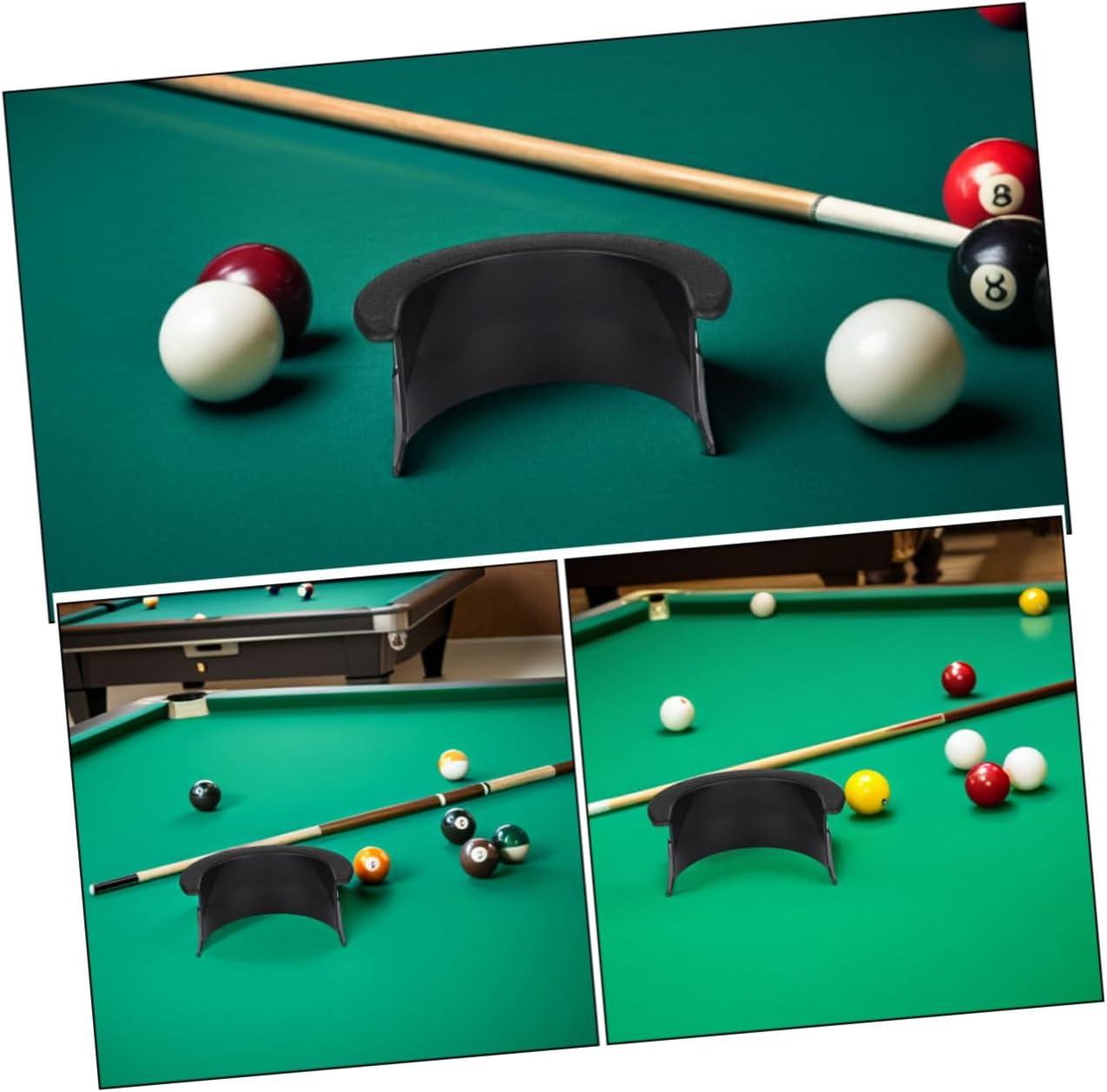 SUPVOX 12pcs Pool Table Pocket Liners Replacement Inserts Durable Billiard Table Accessories for Enhanced Game Experience Simple Installation Compatible with Various