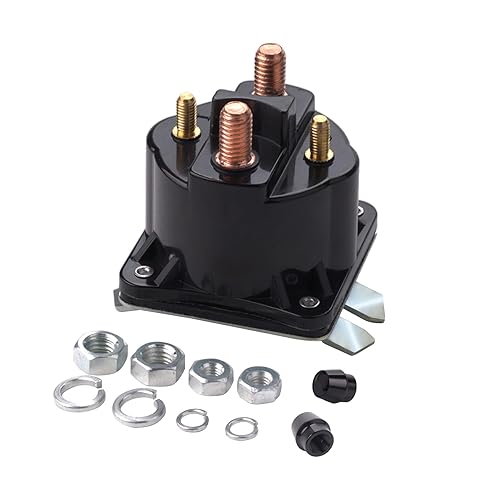 CIOM Solenoide de remolque volquete 12V 4 terminales 100 amperios Kti solenoide reemplazo para SAZ4201GJ 7522 SAZ-4201ER 070009 190107 KTI Unidad