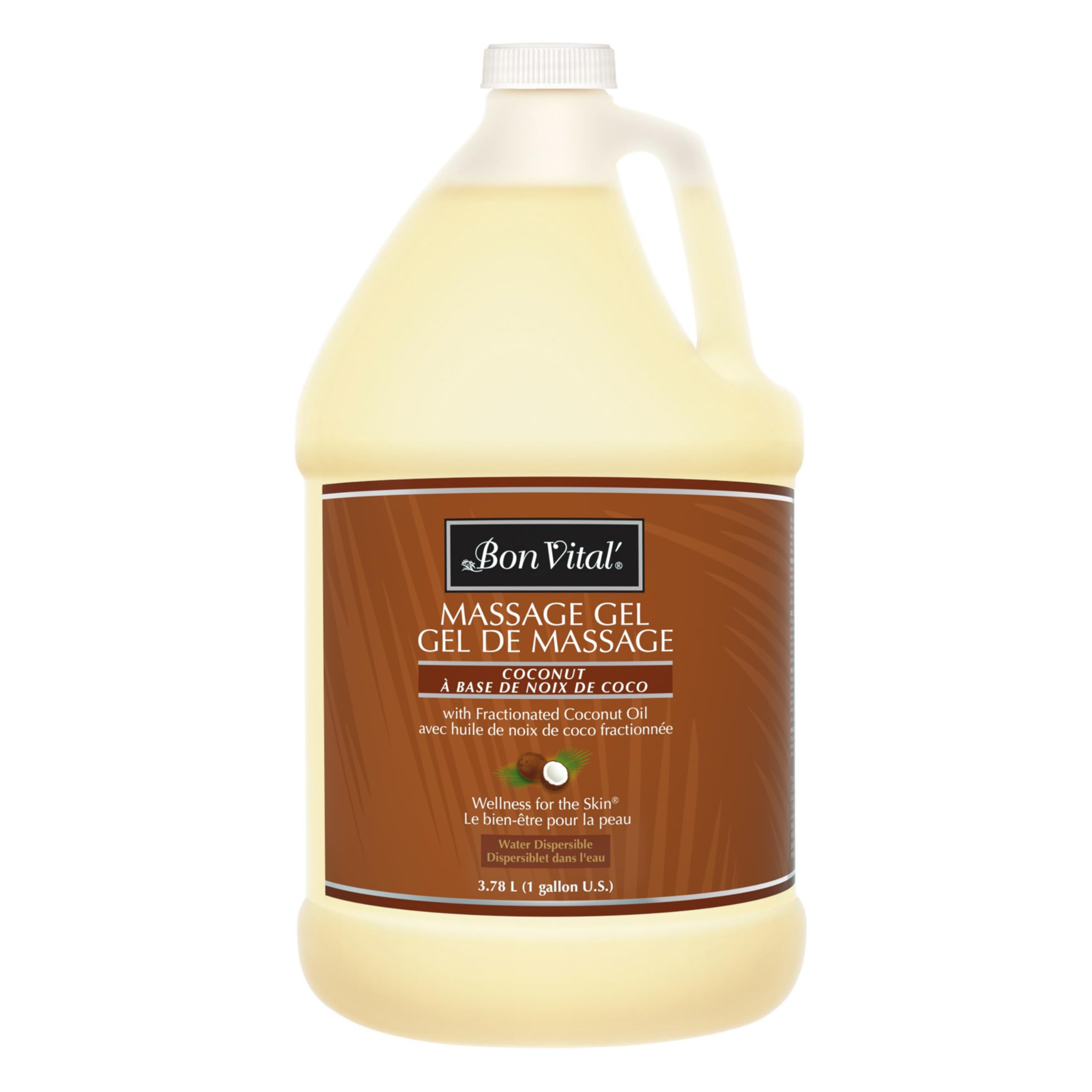 Bon Vital BVCOG1G Coconut Gel, 1 Gallon, (Old Version)