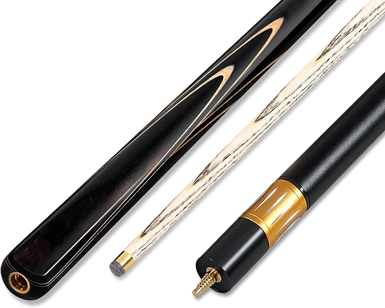 pool cues sticks 3/4 Jointed Billiard Pool Cue With 10 Mm Cue Tips 57 Inch 18Oz