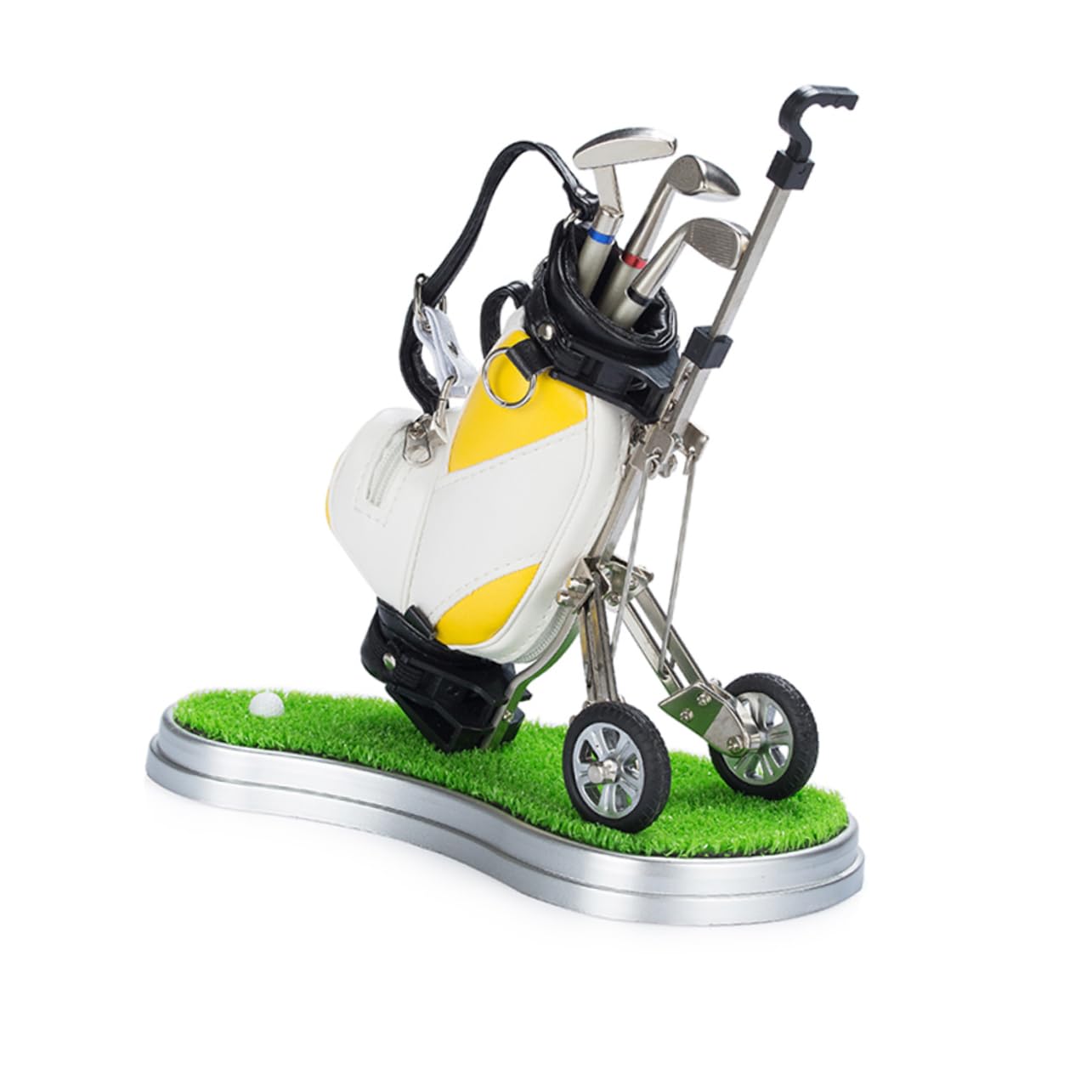 SHINEOFI 2 Pz Penne Penna Portamatite Da Scrivania Per L'uomo Portamatite Per Appassionati Di Sport Arredamento Desktop Da Golf Regali Da Scrivania Per Uomo Dell'ufficio