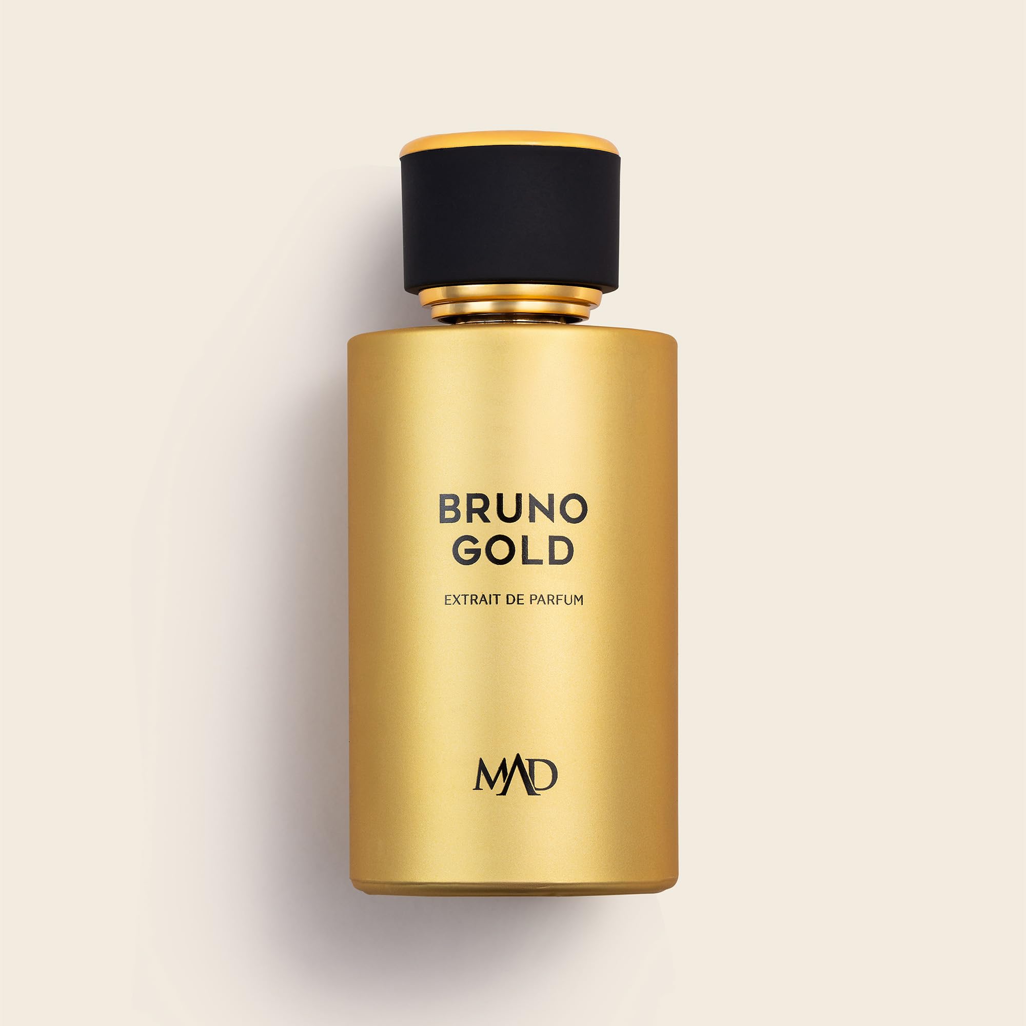 MAD Bruno Gold Unisex Extrait de Parfum 100 ml – Apfel,Pfirsich&Sandelholz | Chypre & Fruchtig