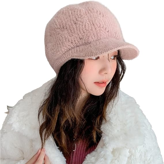 Amazon Myuse キャスケット 帽子 レディース ニット帽 キャップ 秋冬 つば付き おしゃれ Uv 防寒 防風 もこもこ あたたかい かわいい ニット ゴルフ スキー スノボ ピンク キャスケット ハンチング帽 通販 Amazon Myuse キャスケット 帽子 レディース ニット帽 キャップ 秋冬 つば付き おしゃれ Uv 防寒 防風 もこもこ あたたかい かわいい ニット ゴルフ スキー スノボ ピンク キャスケット ハンチング帽 通販