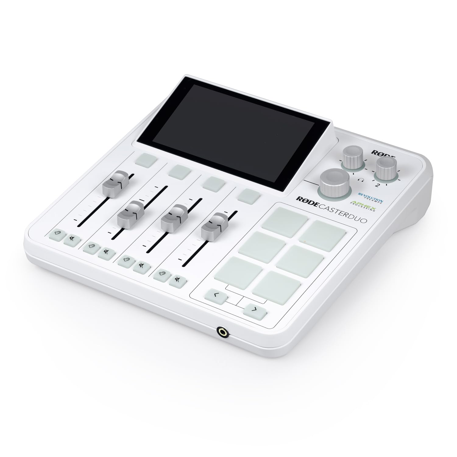Rode Rodecaster Duo Audio Production Studio biały z WIME TX i chustką