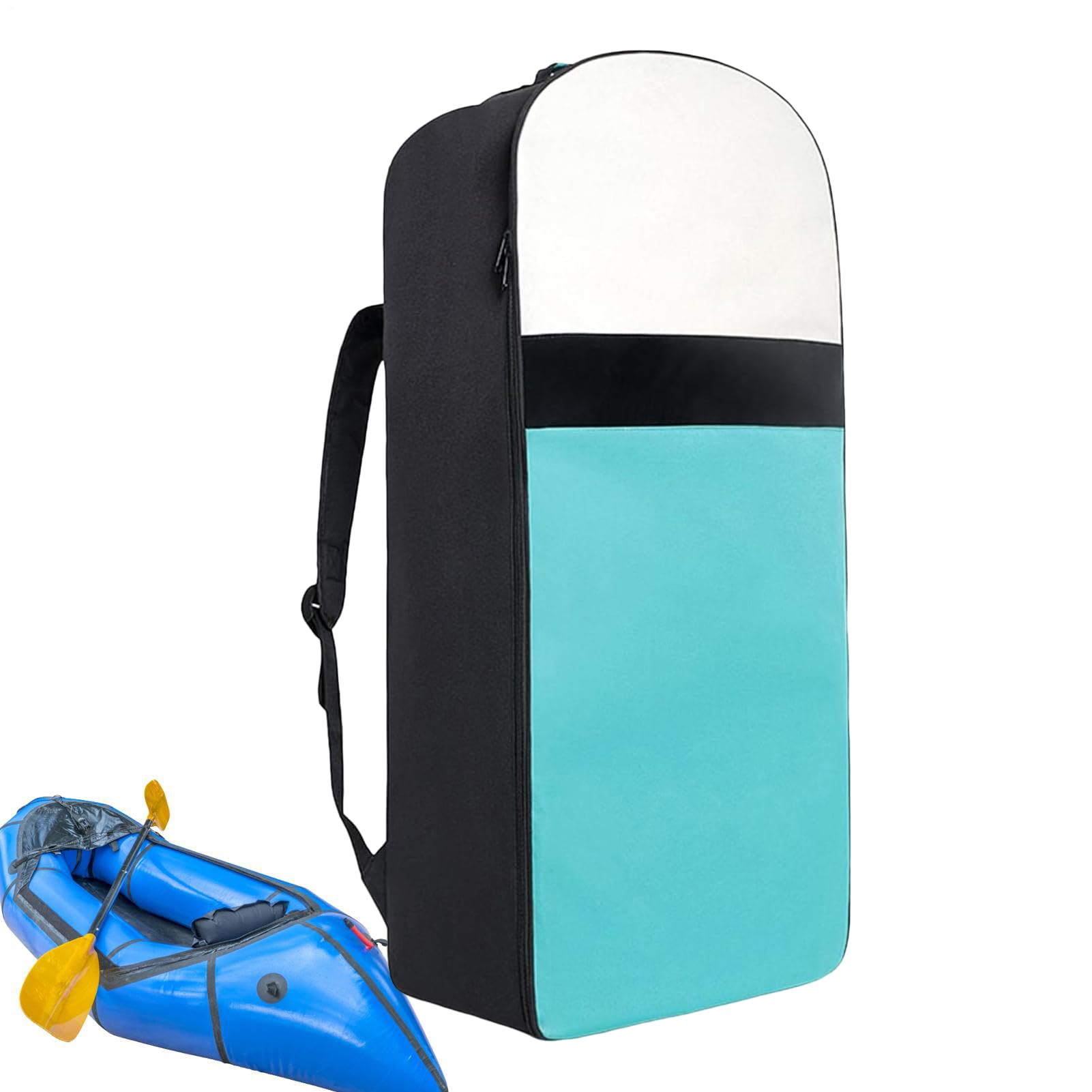 Stand Up Paddling Board Rucksack, Reiserucksack Für Aufblasbares Paddleboard, Transport Rucksack Stand Up Paddle Board Tasche 91L, Große Kapazität Tragbar-e Bag Zubehör, Material Oxford, 91x40x25cm