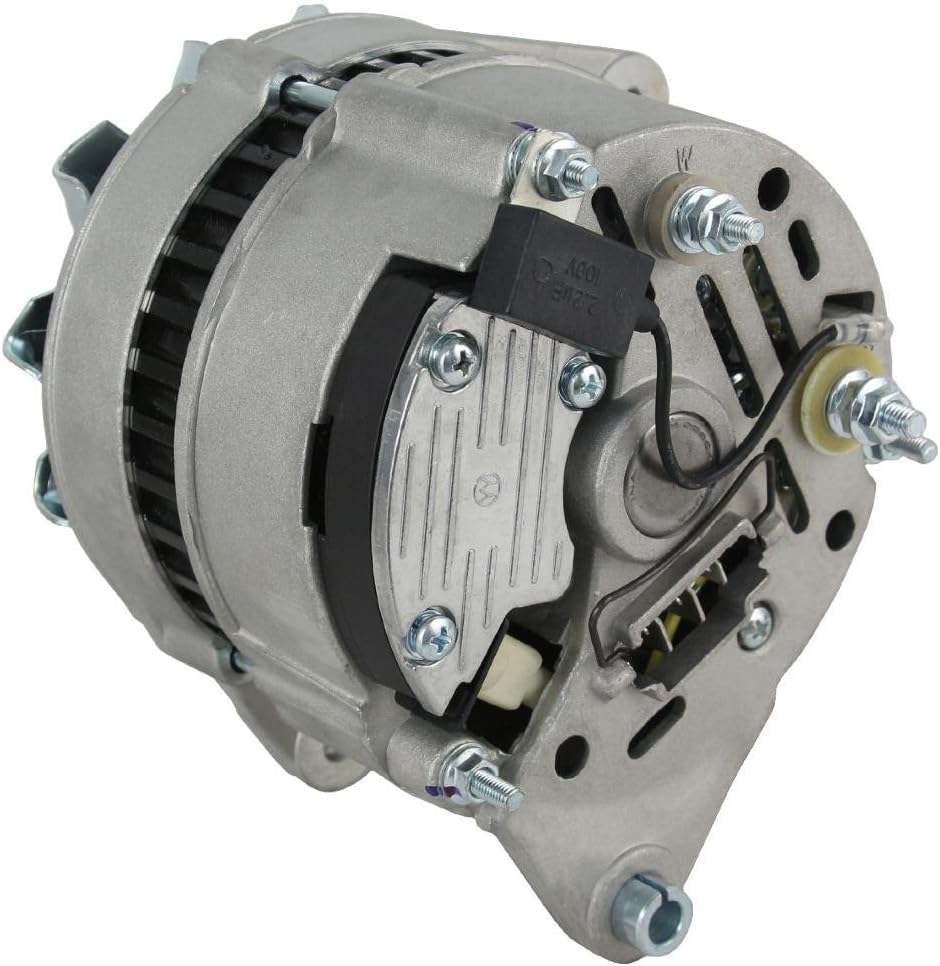 RAREELECTRICAL Alternator Compatible With Ford Backhoe 555E 575E 655E 675E 4-304 Diesel 1996-98 3701911M91 54022532 54022560 54022561 54022682 63324400