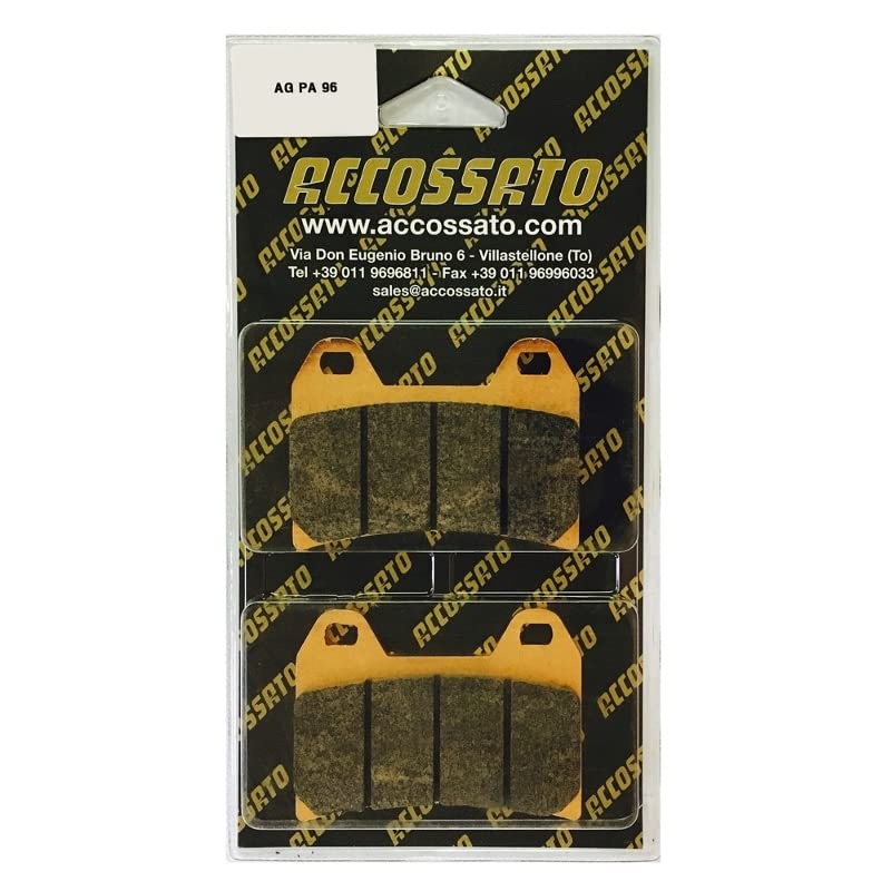 Accossato Pastiglia Freno Sinterizzata AGPA99ST Per KYMCO 300 People GTI E 300 (2012) – Mescola ST