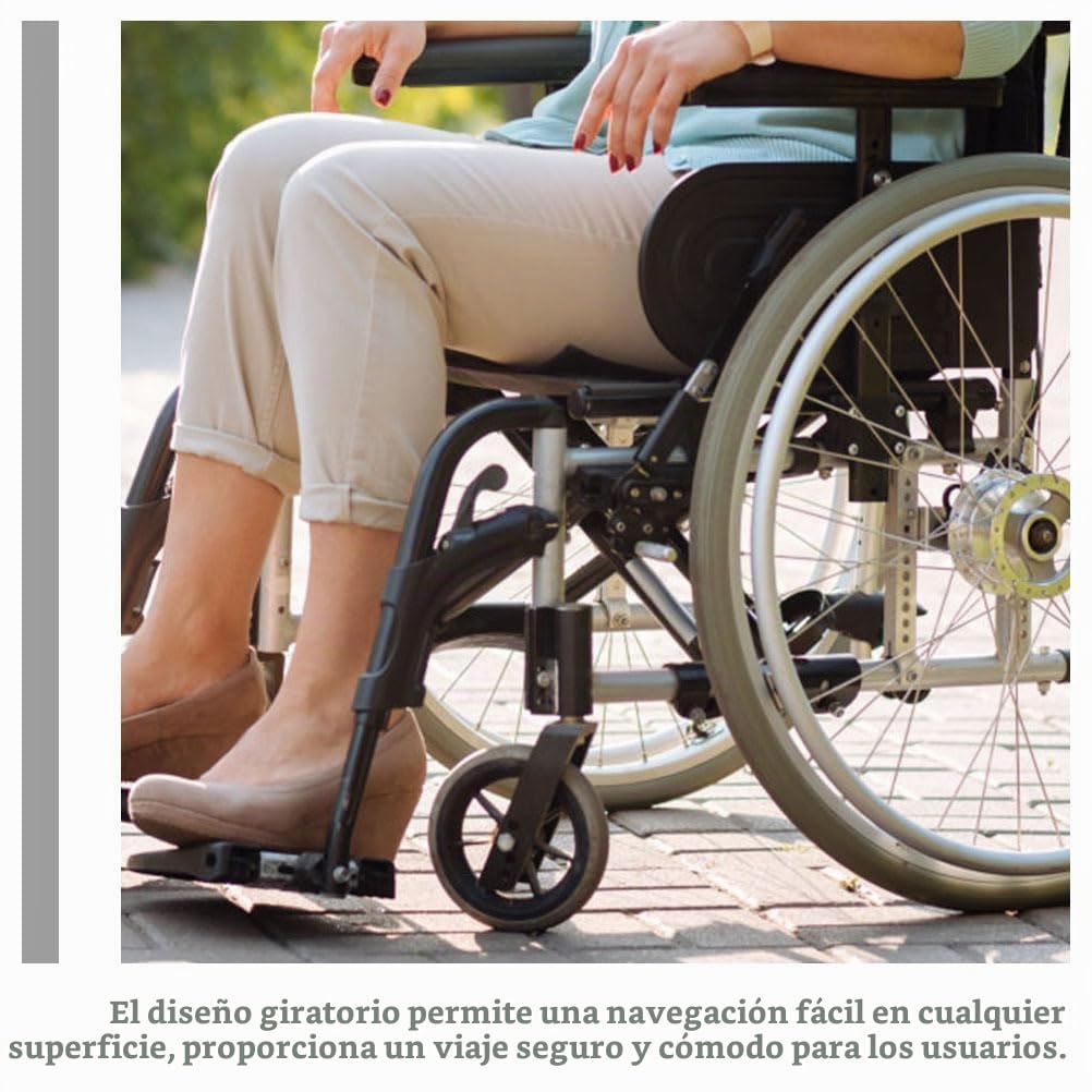 Artibetter 2piezas Ruedas Delanteras Para Reemplazo De Para Andadores Accesorio De Para Silla De